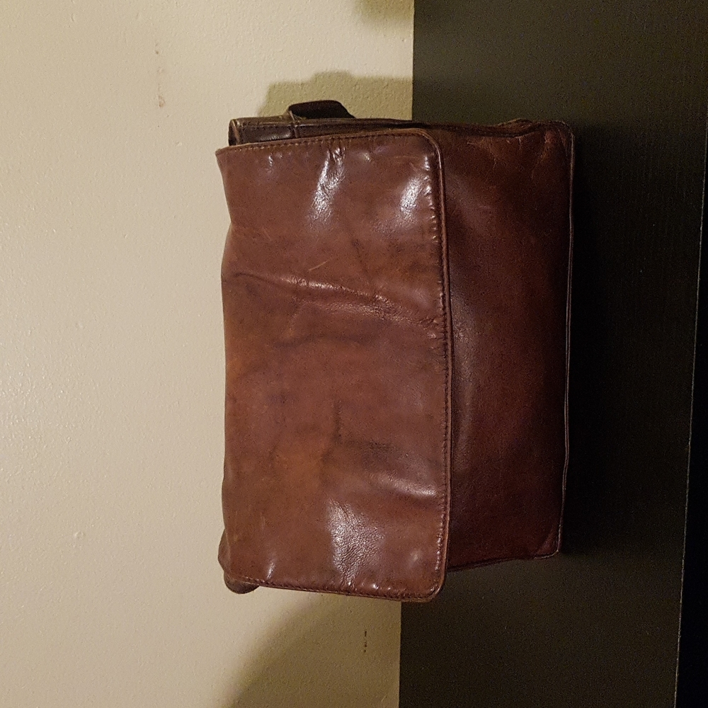 Genuine Leather Crossbody Bag